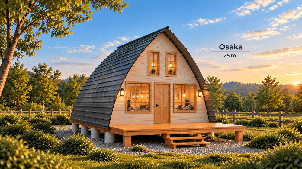 Chalé Osaka - 25m²